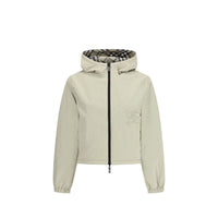 Burberry Gray Polyamide Shell Jacket