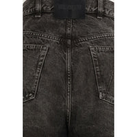 The Attico Black Cotton Jeans Denim