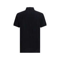 Moschino Black Cotton Polo Shirt