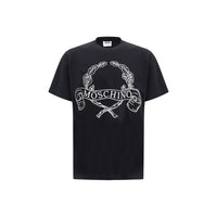 Moschino Black Cotton T-Shirt
