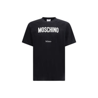 Moschino Black Cotton T-Shirt