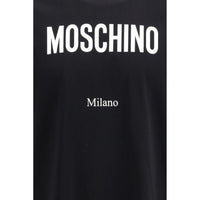 Moschino Black Cotton T-Shirt