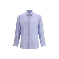 Etro Multicolor Linen Pattern Shirt