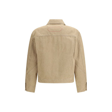 Jacquemus Beige Cotton Denim Jacket