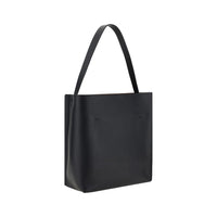 Marni Black Calf Leather Bos Taurus Shoulder Bag