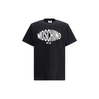Moschino Black Cotton T-Shirt
