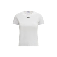 Off-White White Cotton T-Shirt