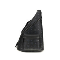 MCM Black Fabric Shoulder Bag