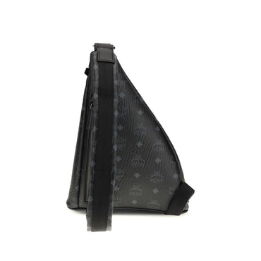 MCM Black Fabric Shoulder Bag