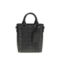 MCM Black Fabric Shoulder Bag