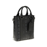MCM Black Fabric Shoulder Bag