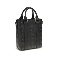 MCM Black Fabric Shoulder Bag