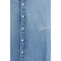 Jacquemus Blue Denim Shirt