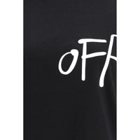 Off-White Black Cotton T-Shirt
