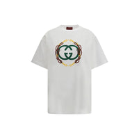 Gucci White Cotton T-Shirt