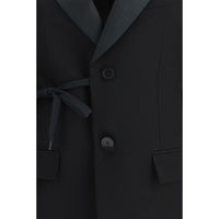 Balenciaga Black Wool Coat