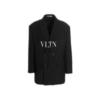 Valentino Black Silk Blazer