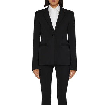 Givenchy Black Elastane Blazer