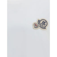 Moncler White Cotton T-Shirt