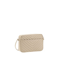 Saint Laurent Beige Calf Leather Bos Taurus Shoulder Bag