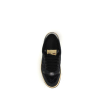 Gucci Blue Calf Leather Bos Taurus Athletic Sneakers
