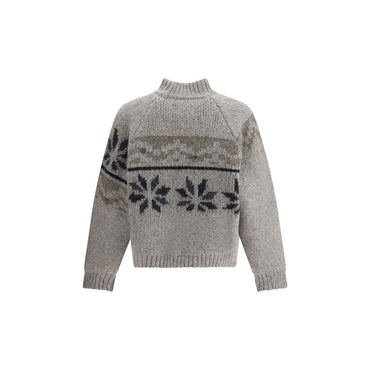 Magliano Gray Alpaca Vicugna Pacos Sweatshirt