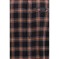 Diesel Blue Cotton Pattern Shirt