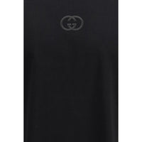 Gucci Black Cotton T-Shirt