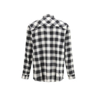 Amiri Black Cotton Pattern Shirt