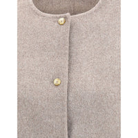 Loulou De Saison Gray Wool Coat