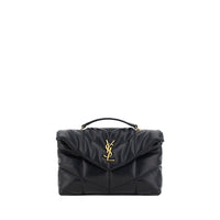 Saint Laurent Black Lamb Ovis Aries Aries Shoulder Bag