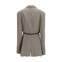 Balenciaga Multicolor Lyocell Coat