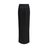 Tom Ford Black Acetate Long Skirt