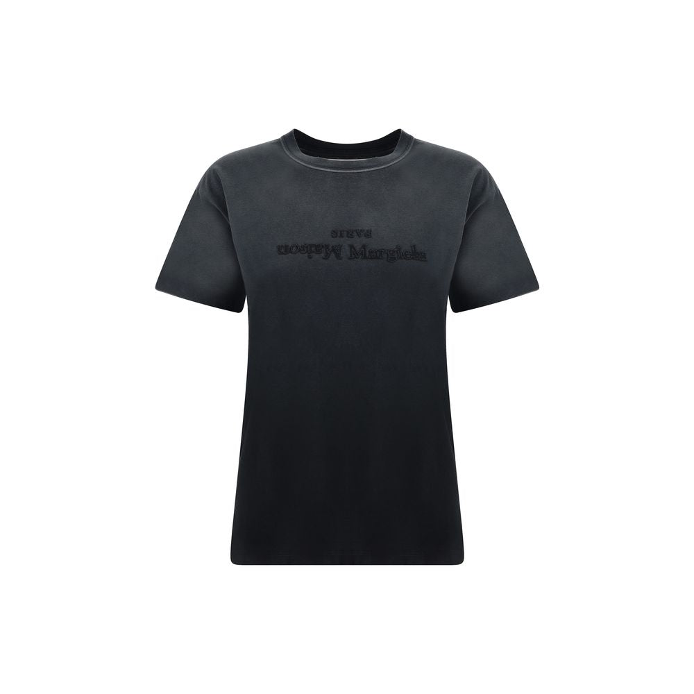 Margiela Gray Cotton T-Shirt