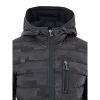 Moose Knuckles Black Nylon Coat