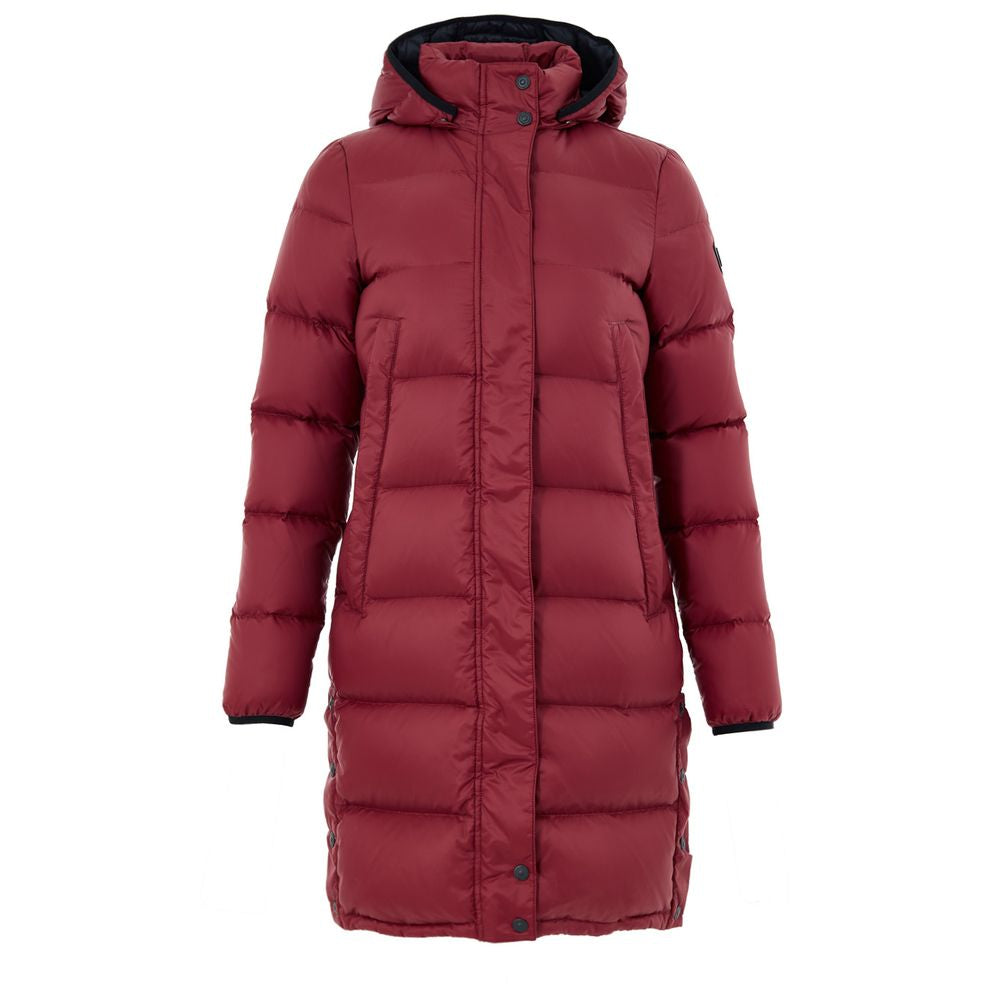 Moose Knuckles Bordeaux Cotton Full-Length Jacket