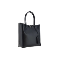 Valentino Garavani Black Calfskin Tote Bag