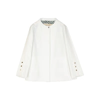 Herno White Cotton Cloacks