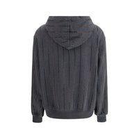Brunello Cucinelli Gray Cotton Sweatshirt