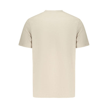 Hugo Boss Beige Cotton T-Shirt