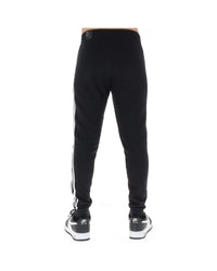 Adidas Black Cotton Athletic Pants