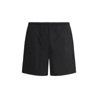 Prada Black Recycled Polyamide Shorts