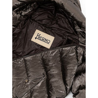 Herno Gray Viscose Parka