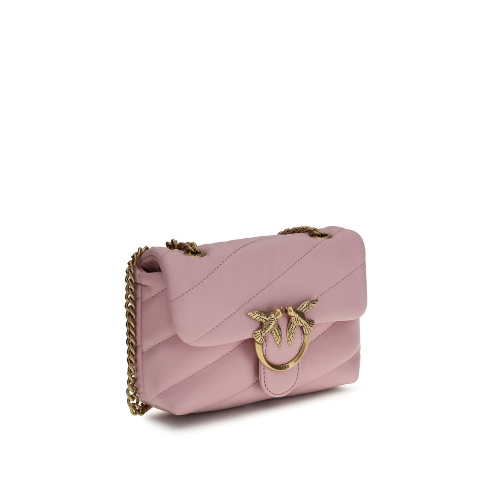 PINKO Multicolor Calf Leather Bos Taurus Shoulder Bag