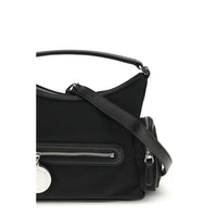 Stella McCartney Black Other Fibres Shoulder Bag