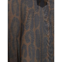 Tom Ford Brown Cotton Casual Dress