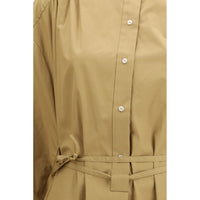 Loulou De Saison Beige Cotton Casual Dress