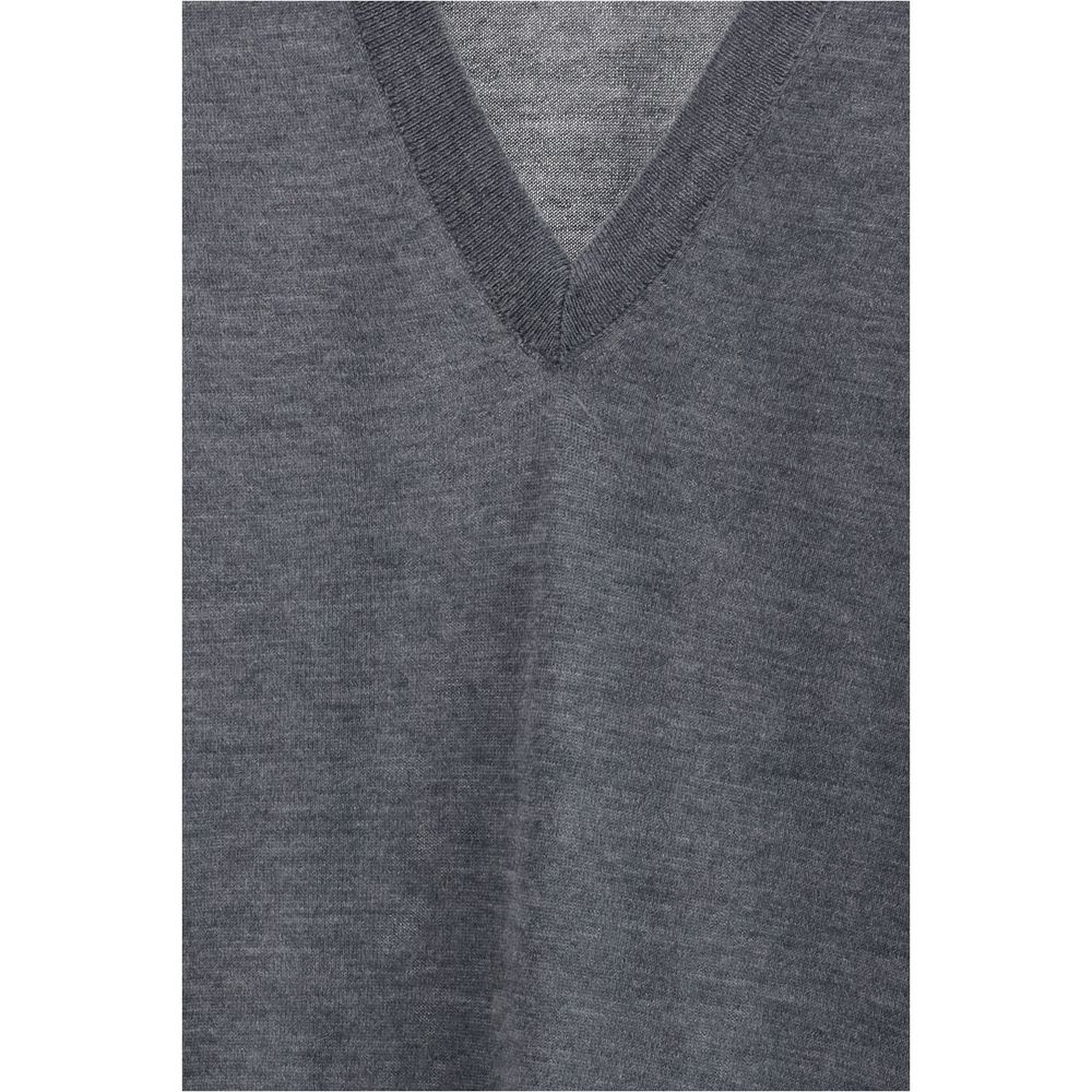 Loulou De Saison Gray Cashmere Cashmere Sweater