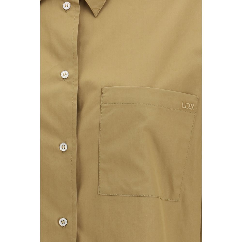 Loulou De Saison Beige Cotton Shirt
