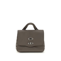 Zanellato Brown Calf Leather Bos Taurus Handbag